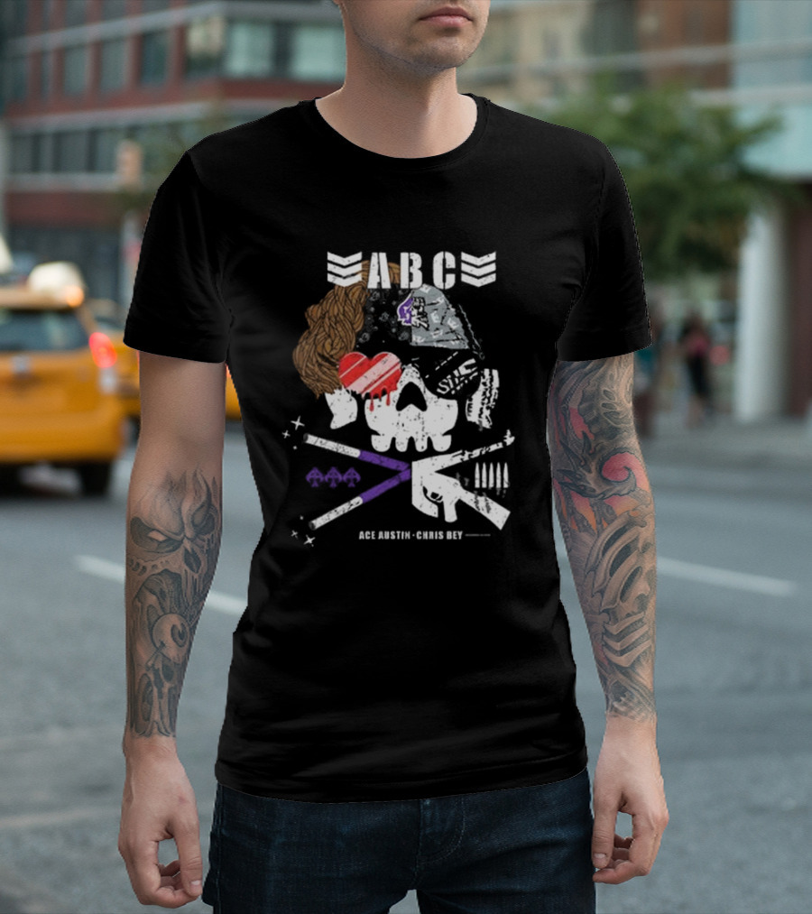 ABC Skull Ace Austin Chris Bey Logo Elements T-Shirt