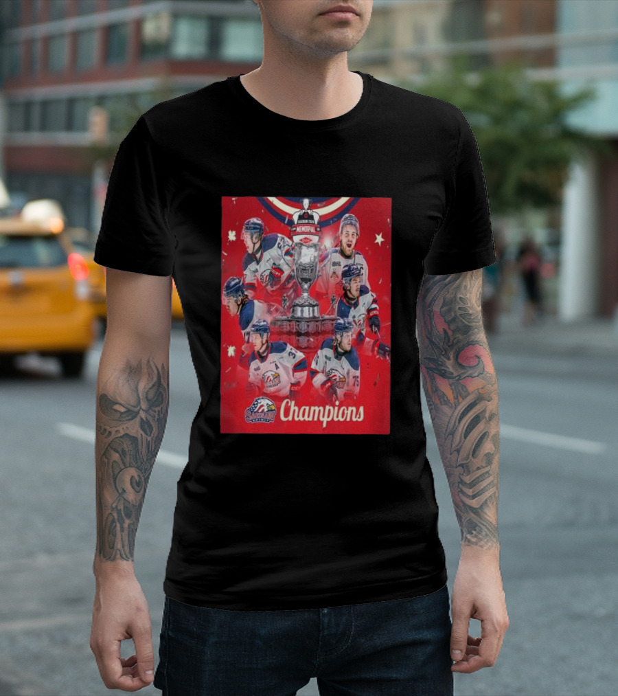 Congrats Saginaw Spirit 2024 Memorial Cup Champions T-Shirt