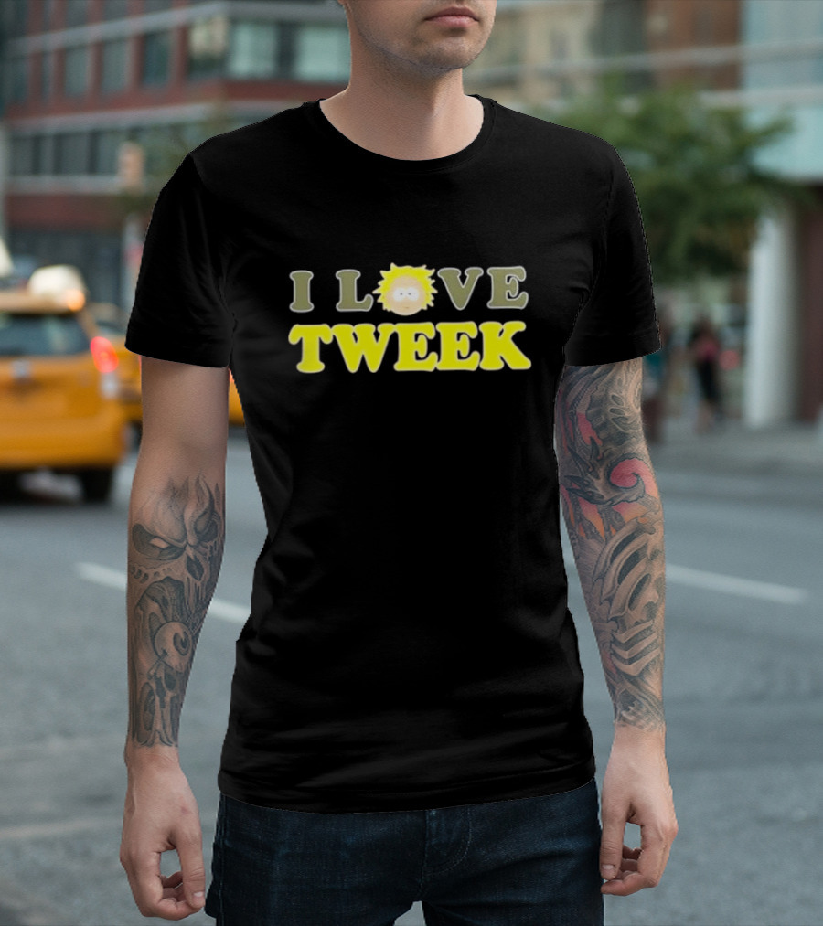 I Love Tweek South Park Character Enthusiast T-Shirt
