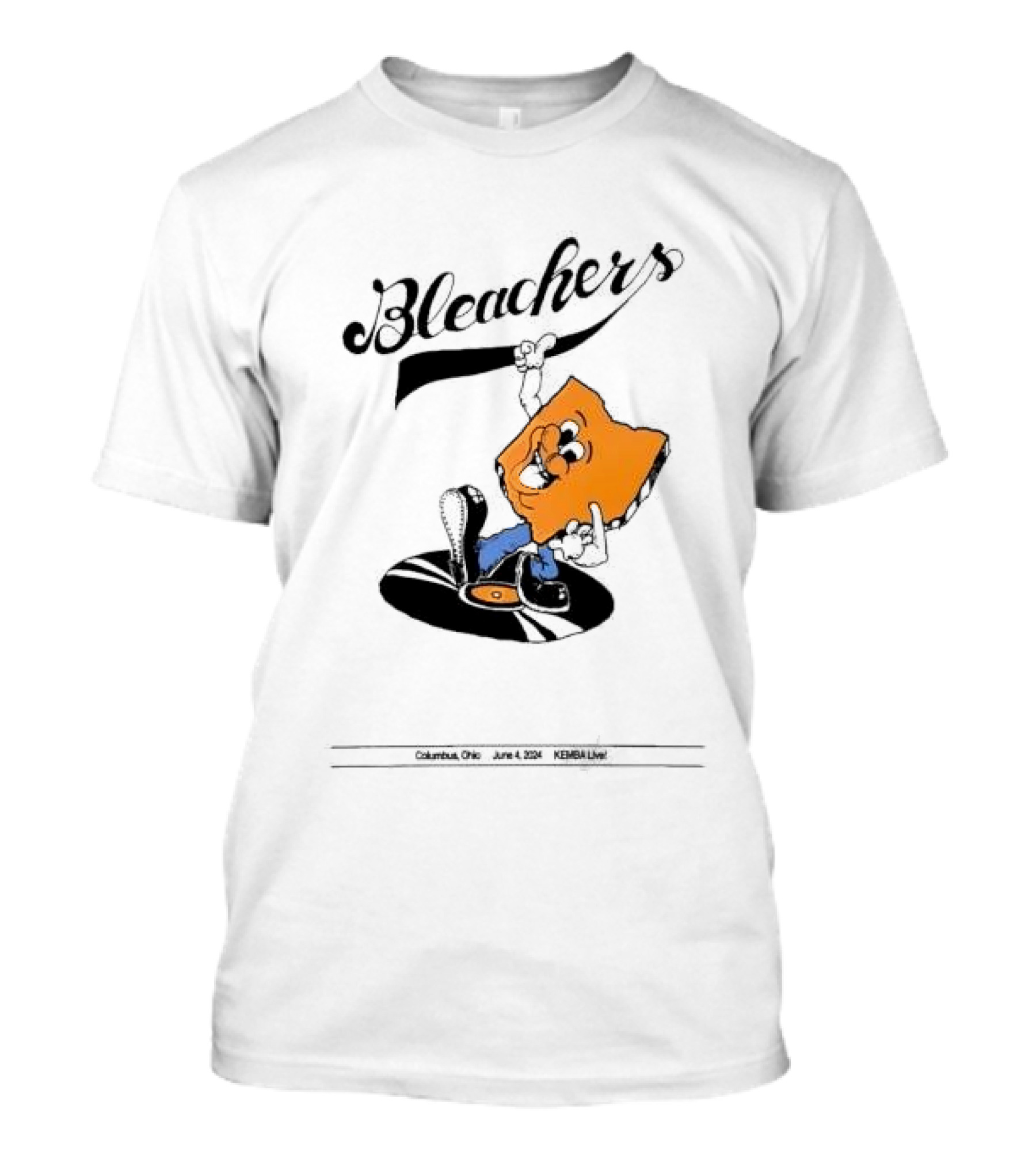 Bleachers Columbus Ohio June 4 2024 KEMBA Live Album Character T-Shirt