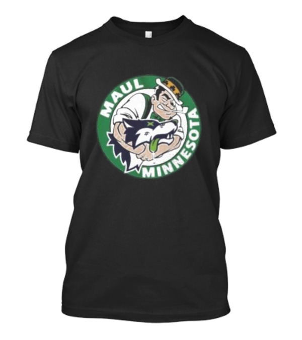 Boston Celtics Maul Minnesota Timberwolves T-Shirt