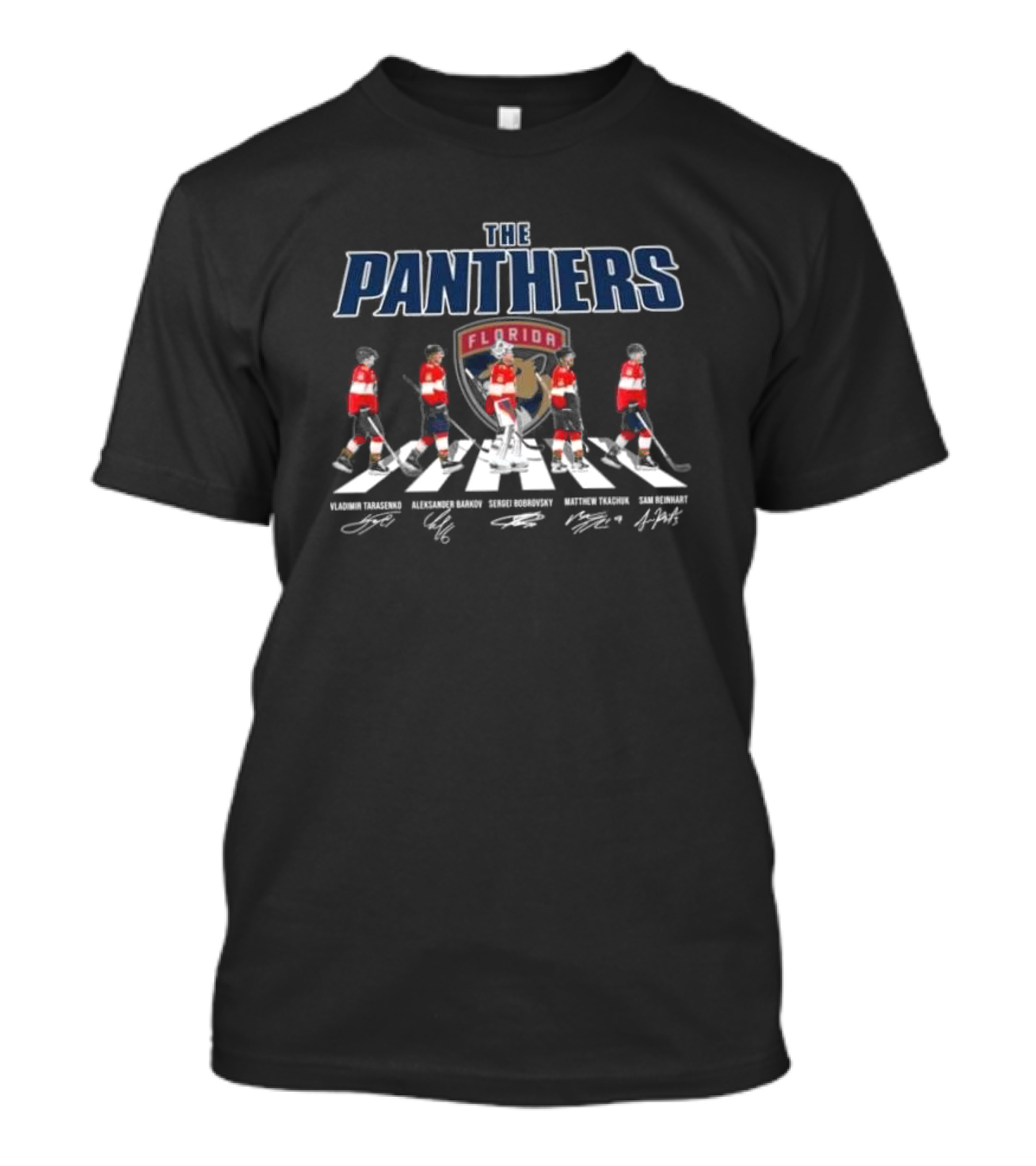 Florida Panthers The Hockey Legends Abbey Road Signatures T-Shirt