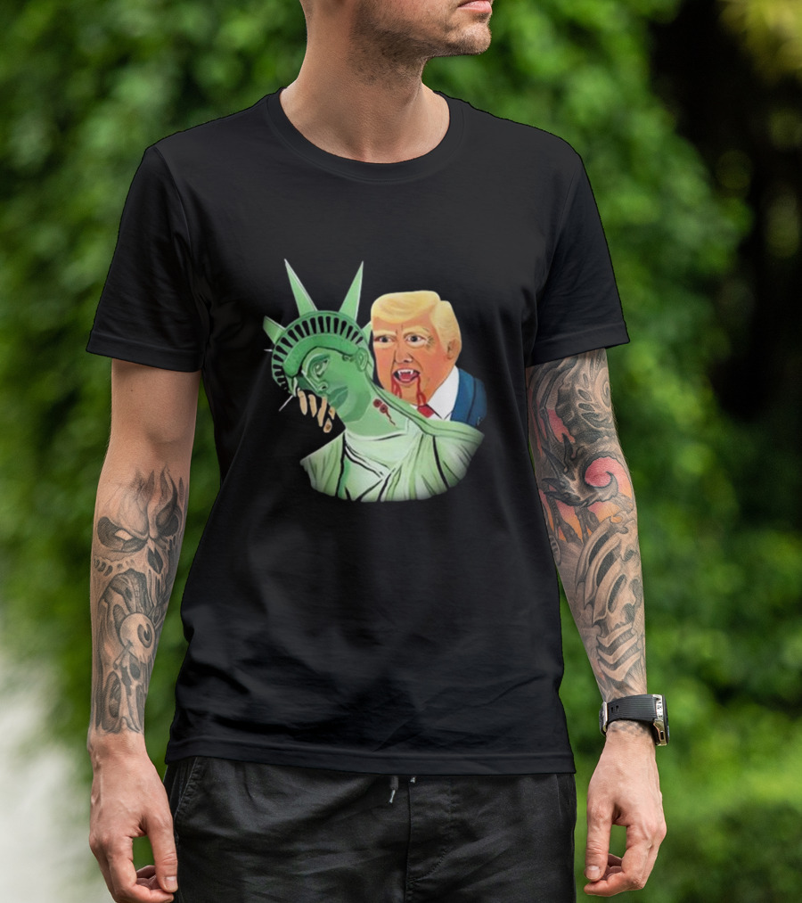 Trump Change Blood Sucker Liberty Vampire T-Shirt