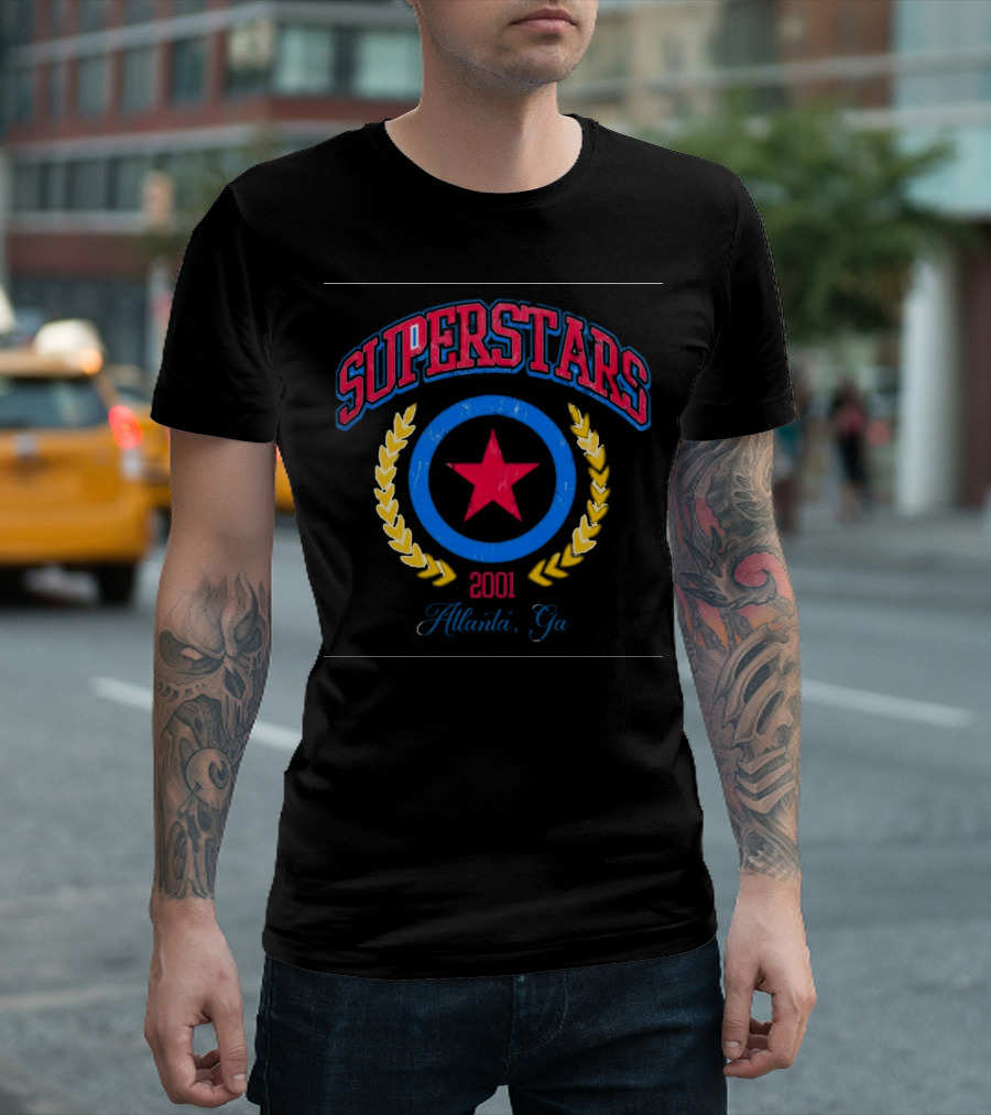 Superstars 2001 Atlanta Ga Lil Peej Olympic T-Shirt