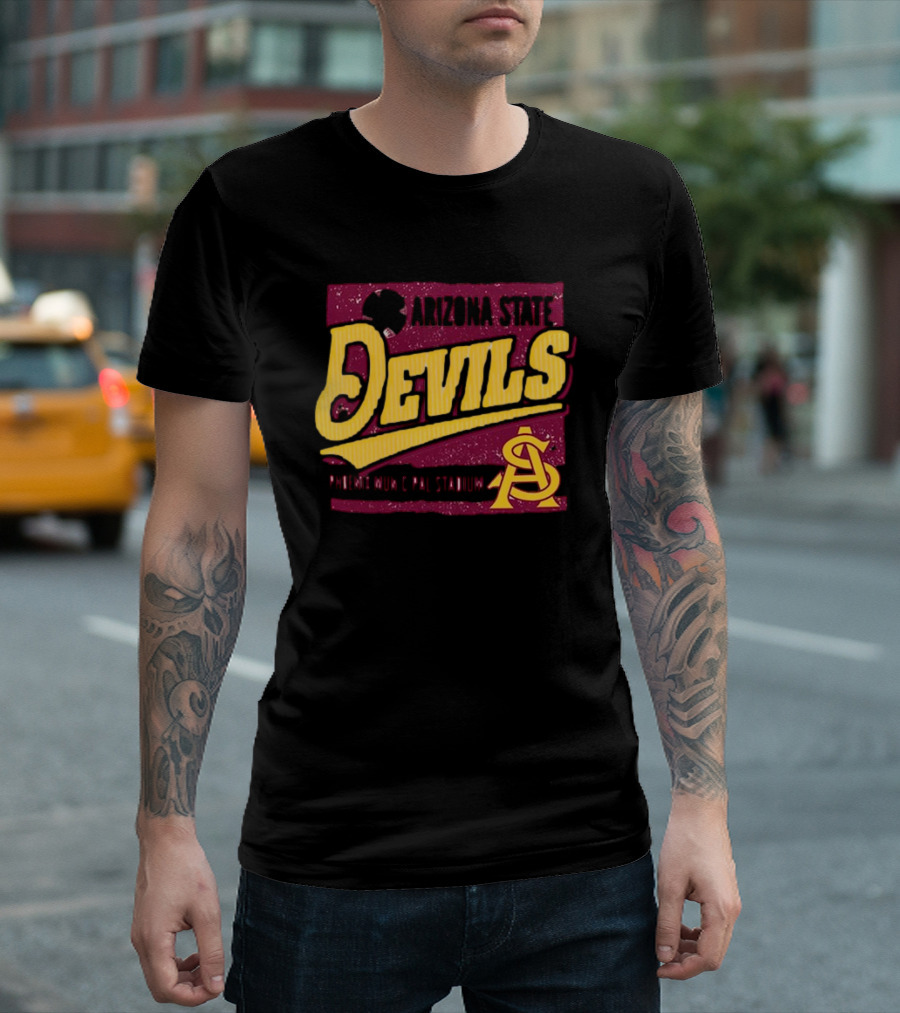 Arizona State Sun Devils Phoenix Municipal Stadium AS T-Shirt