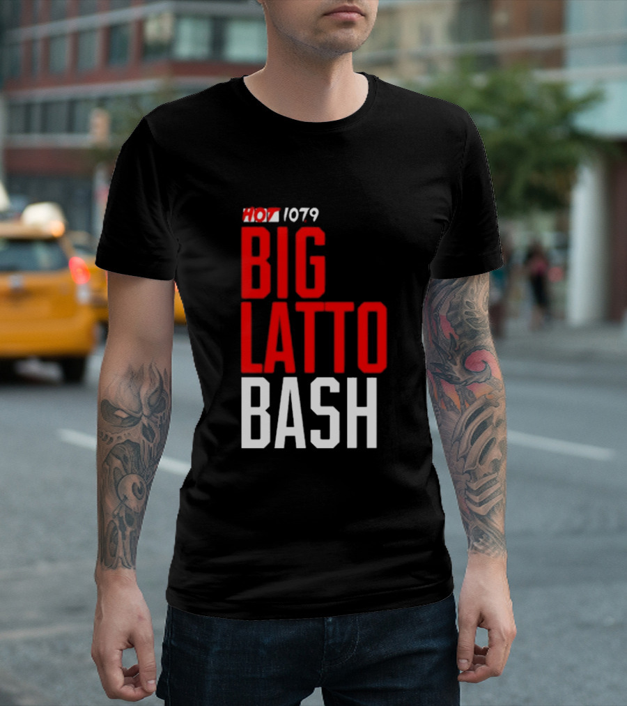 Hot 1079 Big Latto Bash Event Promotion T-Shirt