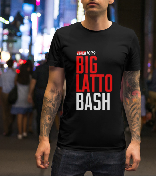 Hot 1079 Big Latto Bash Event Promotion T-Shirt