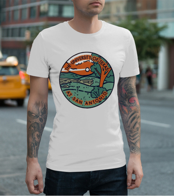 Orange UTSA Roadrunners Scenic The University Of Texas At San Antonio Comfort Colors T-Shirt
