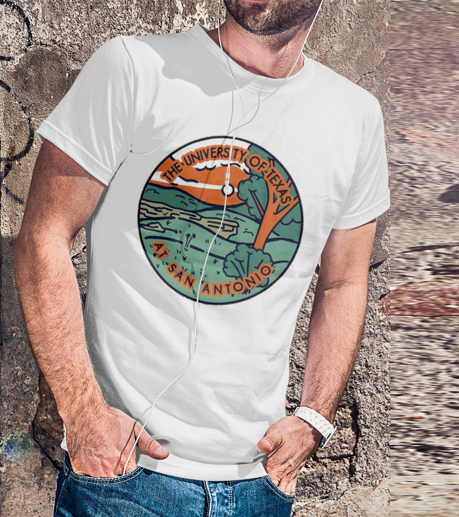 Orange UTSA Roadrunners Scenic The University Of Texas At San Antonio Comfort Colors T-Shirt