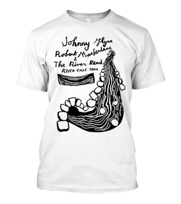 Johnny Flynn Robert Macfarlane And The River Band River Calls Tour T-Shirt