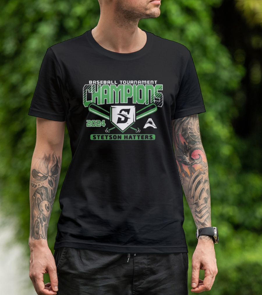 Stetson Hatters Baseball Tournament Champions T-Shirt