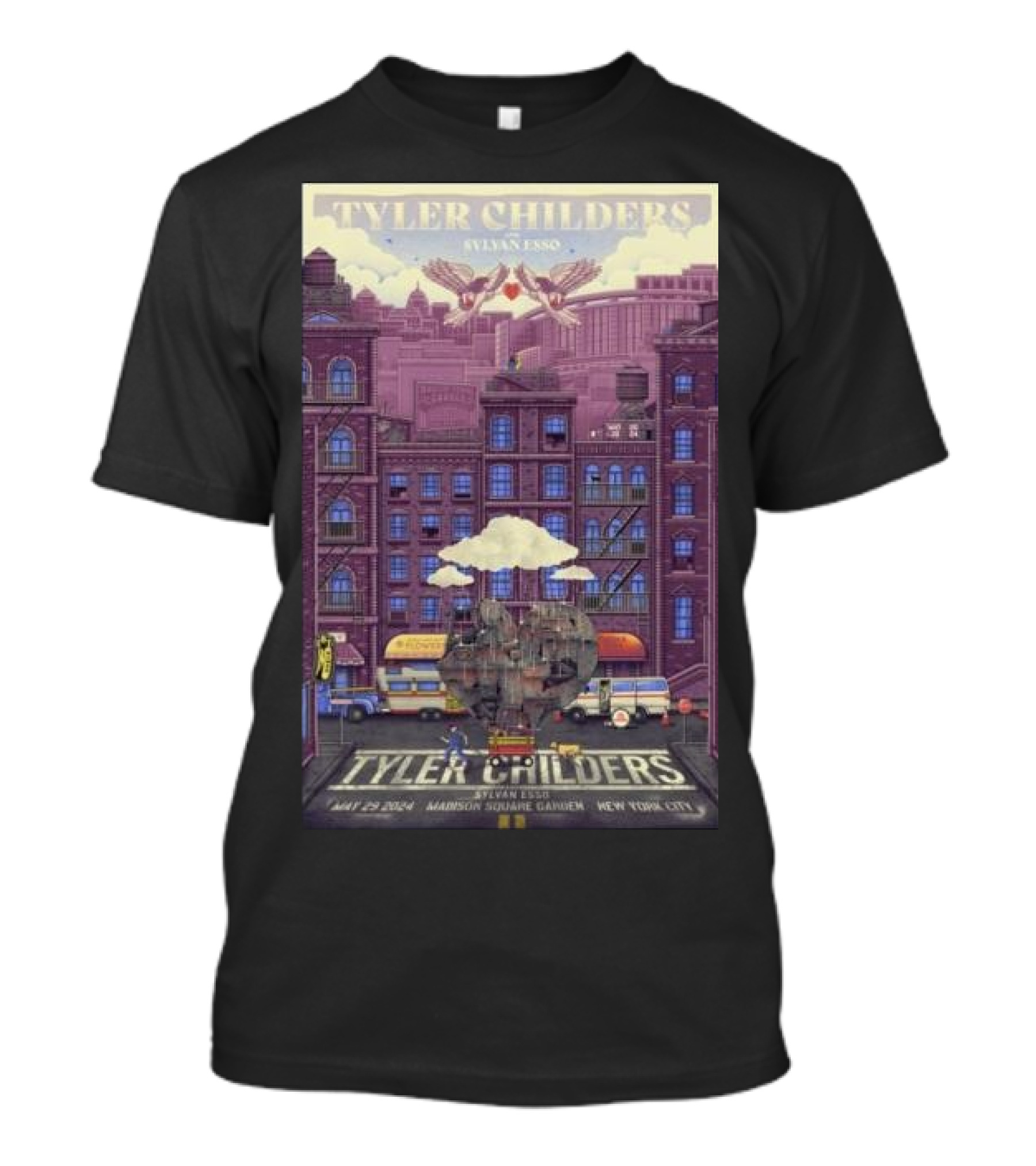 Tyler Childers Sylvan Esso Madison Square Garden May 29 2024 New York City T-Shirt