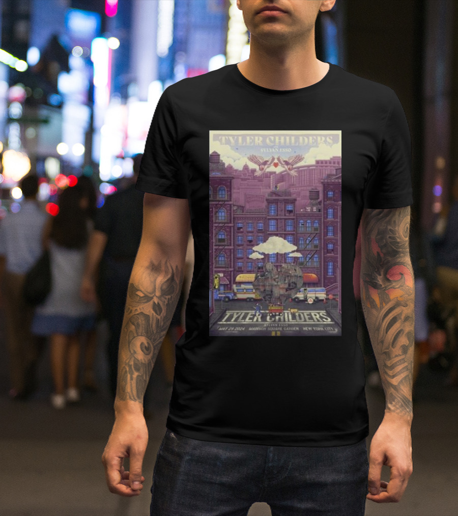 Tyler Childers Sylvan Esso Madison Square Garden May 29 2024 New York City T-Shirt