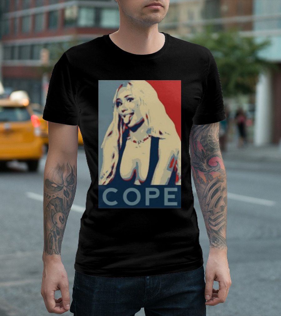 Iggy Azalea Hope Poster Style Cope Pop T-Shirt