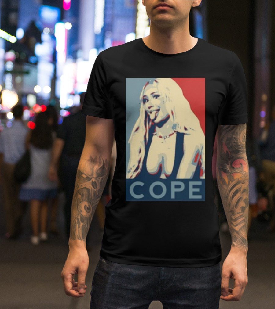 Iggy Azalea Hope Poster Style Cope Pop T-Shirt