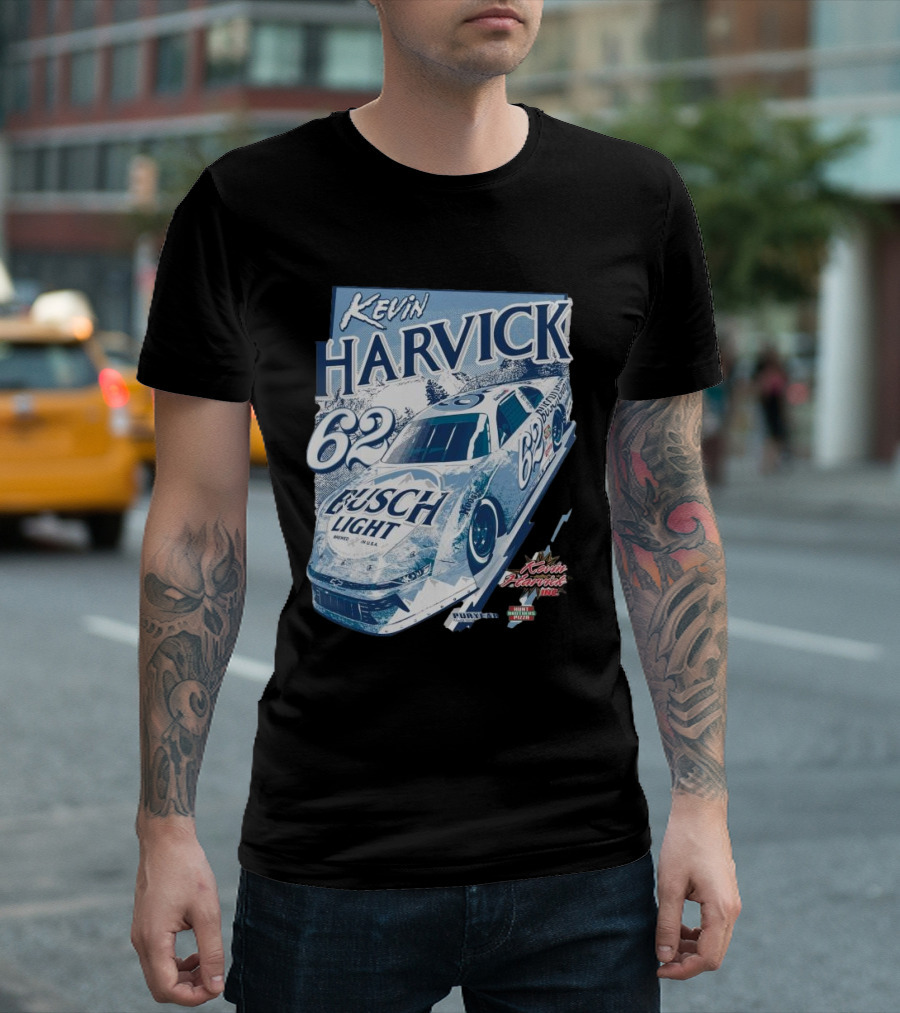 Kevin Harvick 62 Busch Light Racing Car at 5 Flags Speedway June 28 T-Shirt