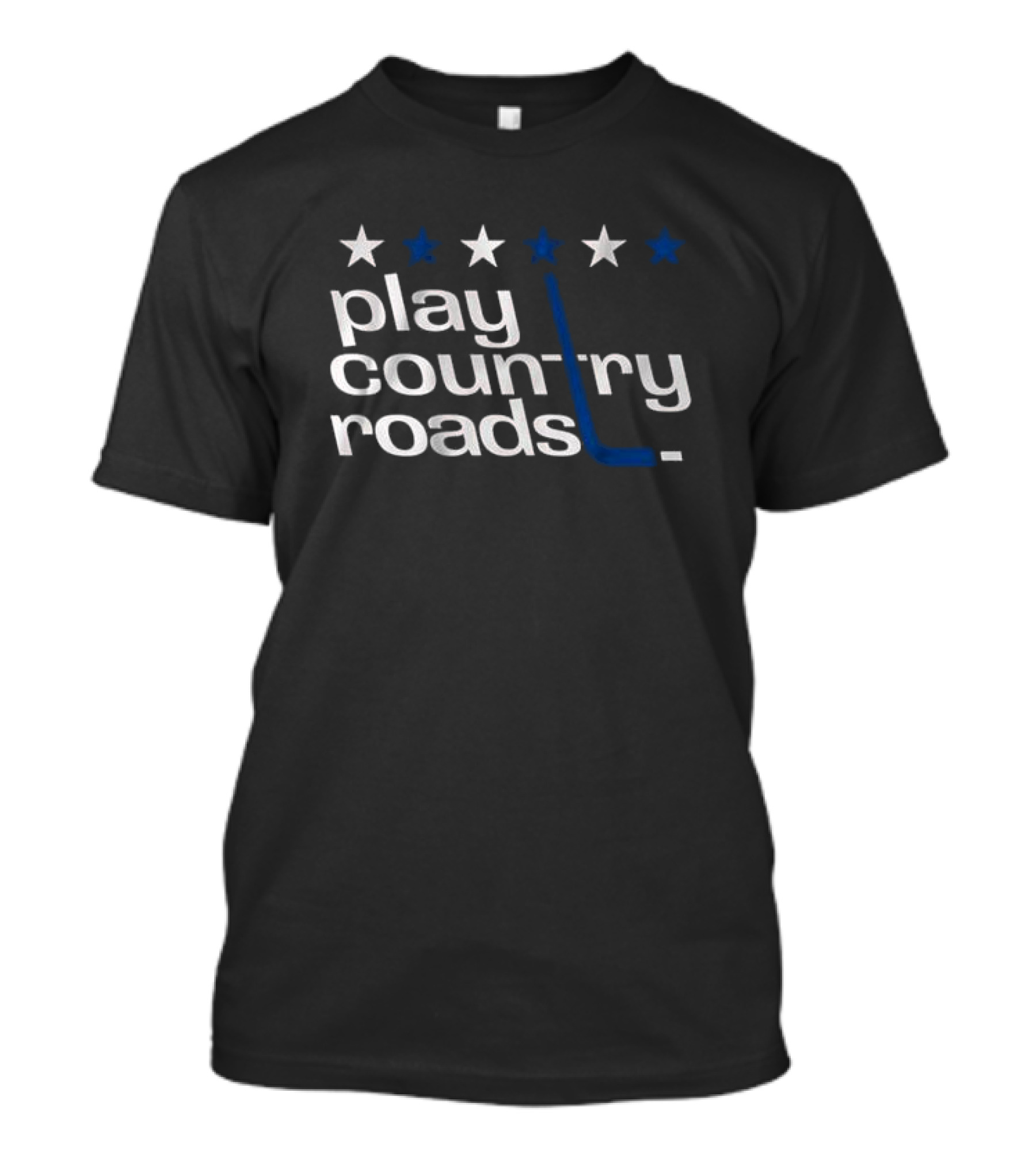 Play Country Roads Hockey Stars T-Shirt