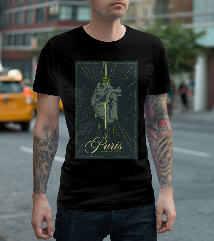 Back To The Original Tender Heart With Pvris St. Andrew’s Hall Detroit June 16 T-Shirt