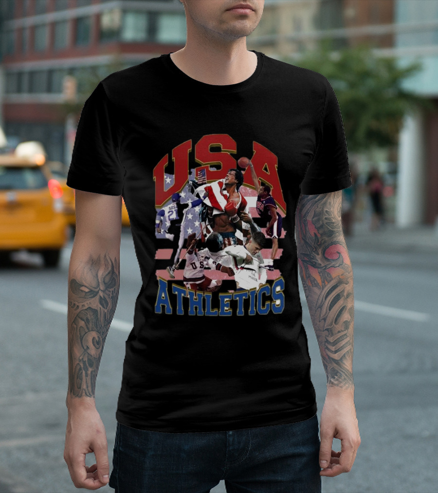 USA Athletics Almost Friday Iconic Sports Moments T-Shirt