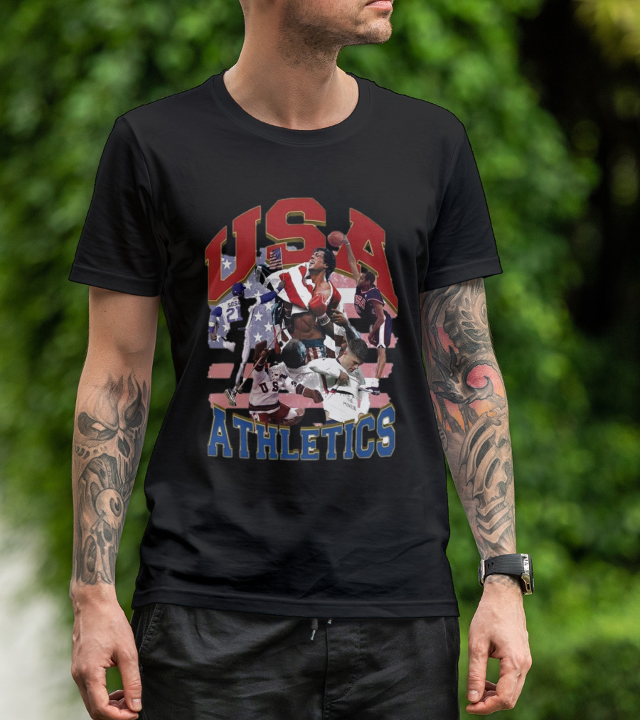 USA Athletics Almost Friday Iconic Sports Moments T-Shirt