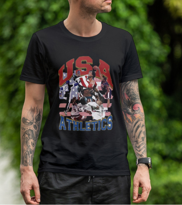USA Athletics Almost Friday Iconic Sports Moments T-Shirt