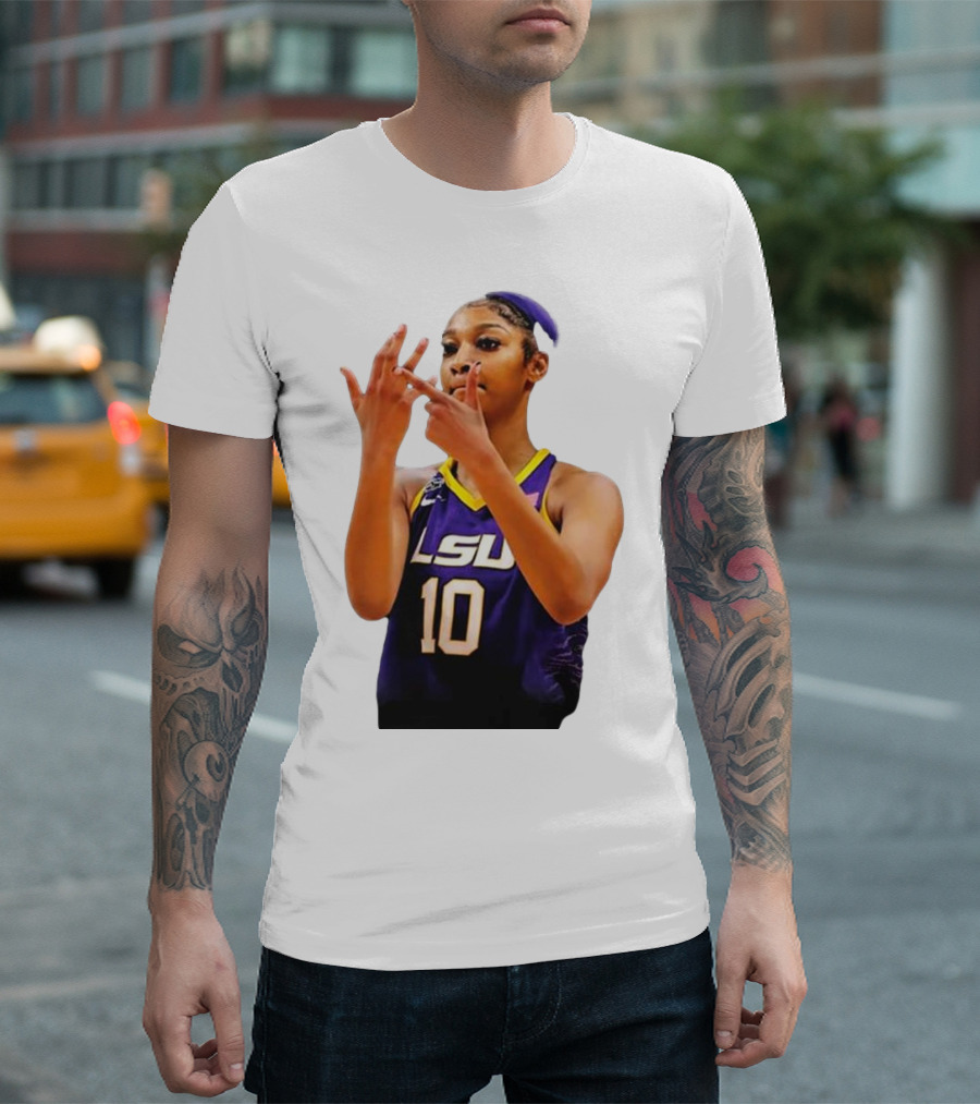 Angel Reese 10 LSU Ring Me T-Shirt