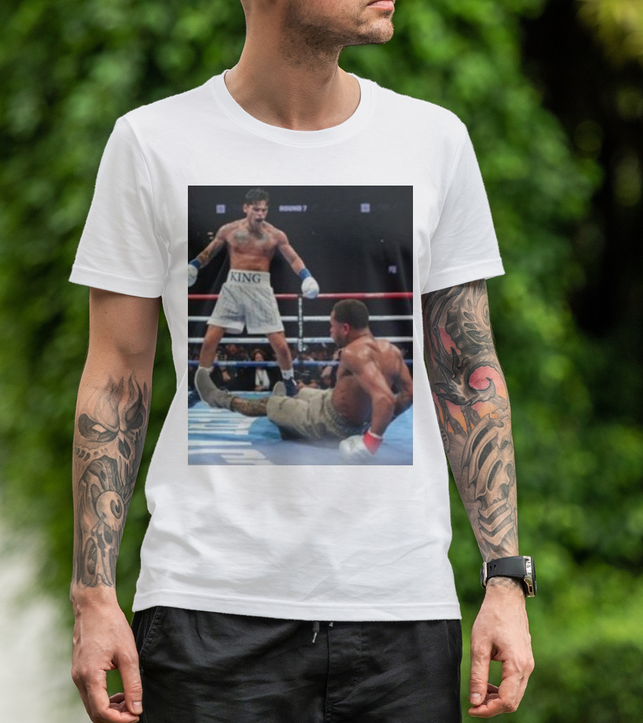 Ryan Garcia Victory Over Devin Haney Boxing Match T-Shirt