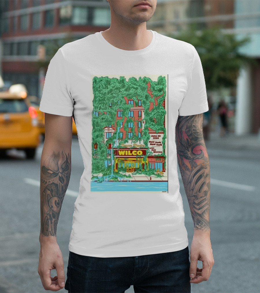 Wilco Beacon Theatre New York NY June 22 2024 Cruel Country The War on Drugs T-Shirt