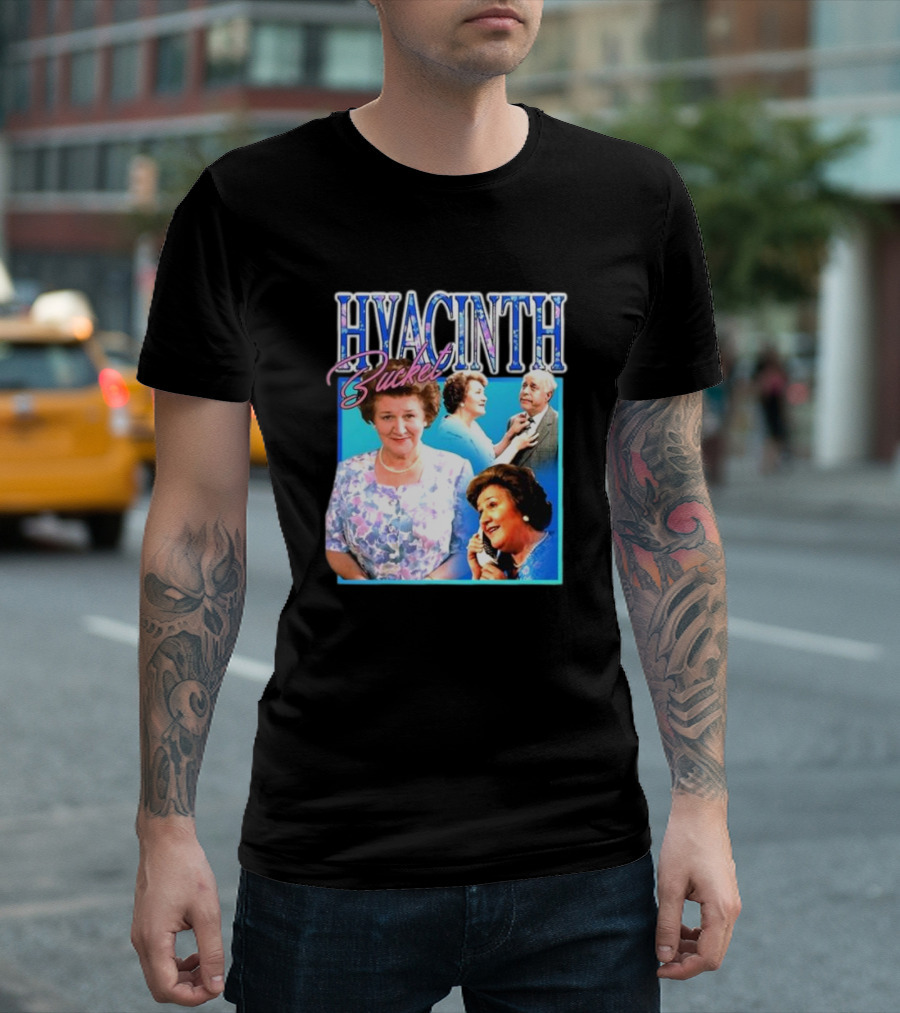 Hyacinth Bucket Residence Lady of the House Speaking Floral Dress Compilation T-Shirt
