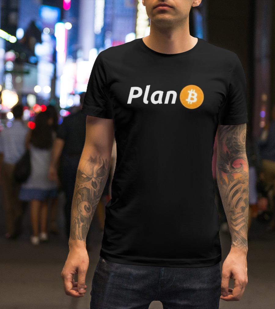Plan B Bitcoin Orange T-Shirt