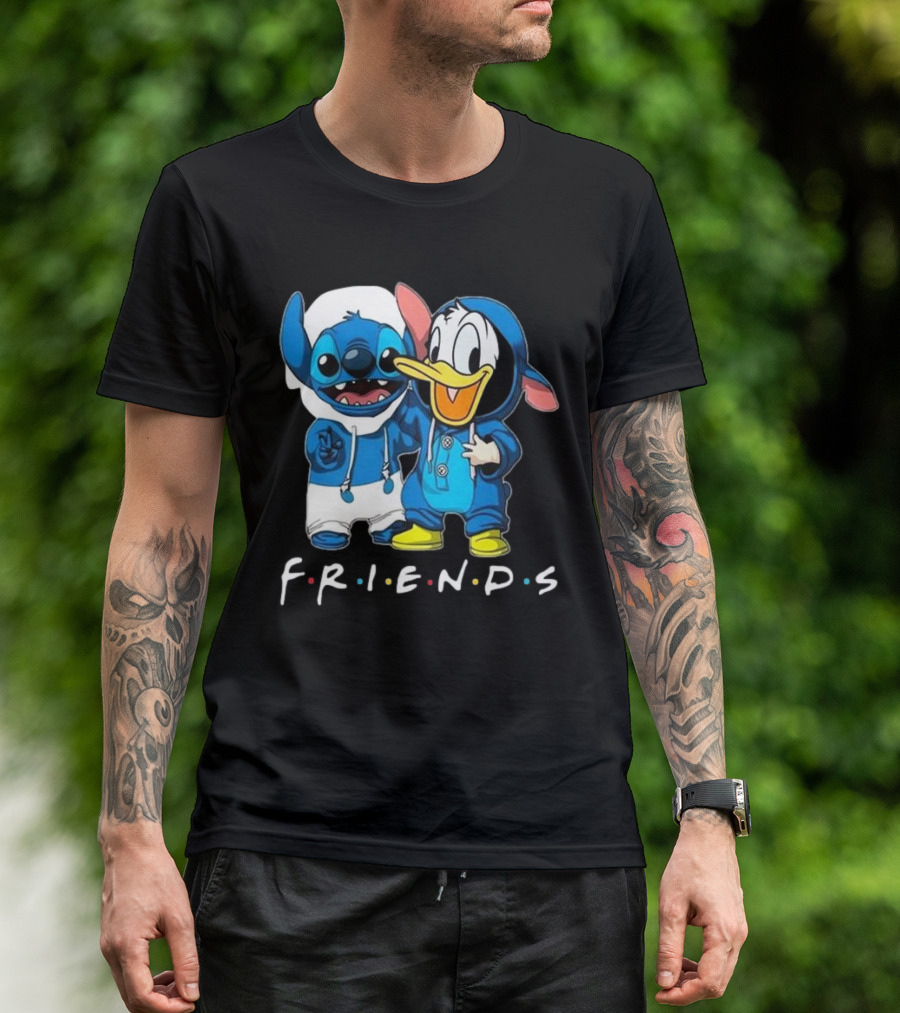 Friends Stitch And Donald Duck Disney Best Friends For Life T-Shirt