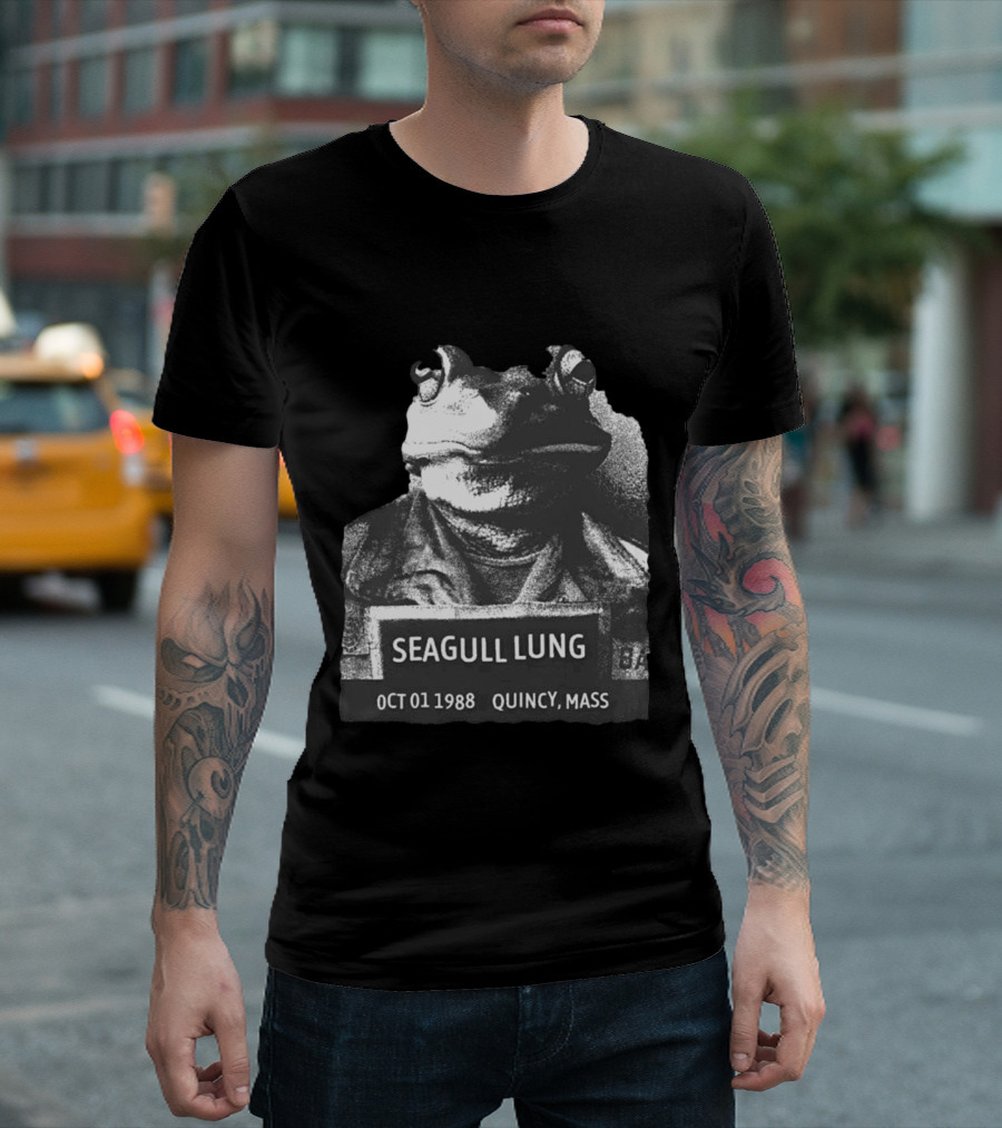 Mrballen Wearing Seagull Lung Oct 01 1988 Quincy Mass T-Shirt