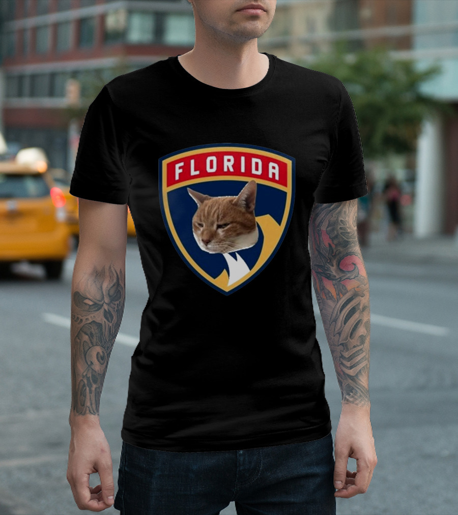 Paul Maurice Florida Cat NHL T-Shirt