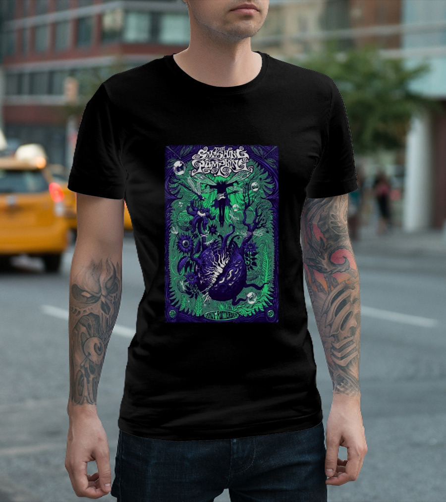 The Smashing Pumpkins Gothic Rotterdam Ahoy Psychedelic T-Shirt