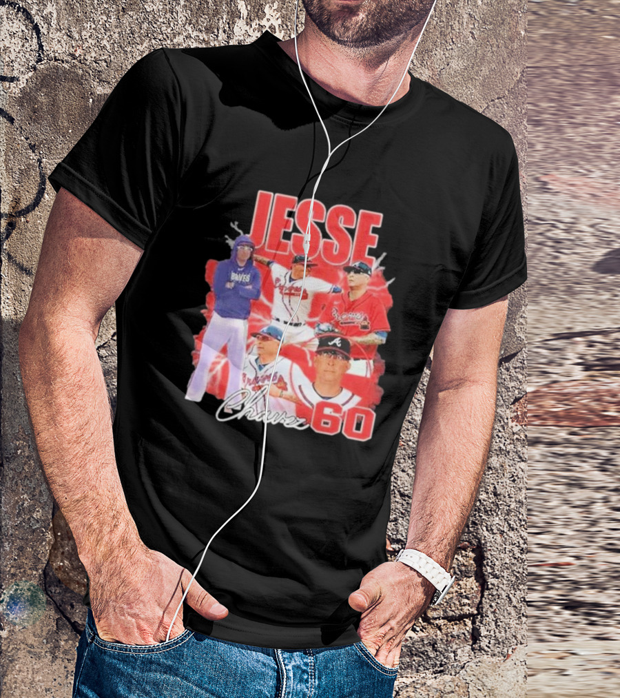 Braves Jesse Chavez 60 T-Shirt