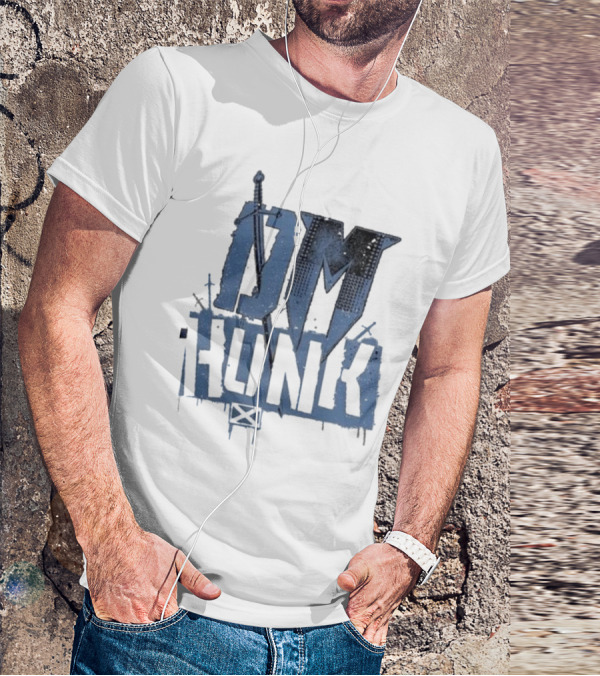 DM Hunk Sword Elements Drew Mcintyre Ringer T-Shirt