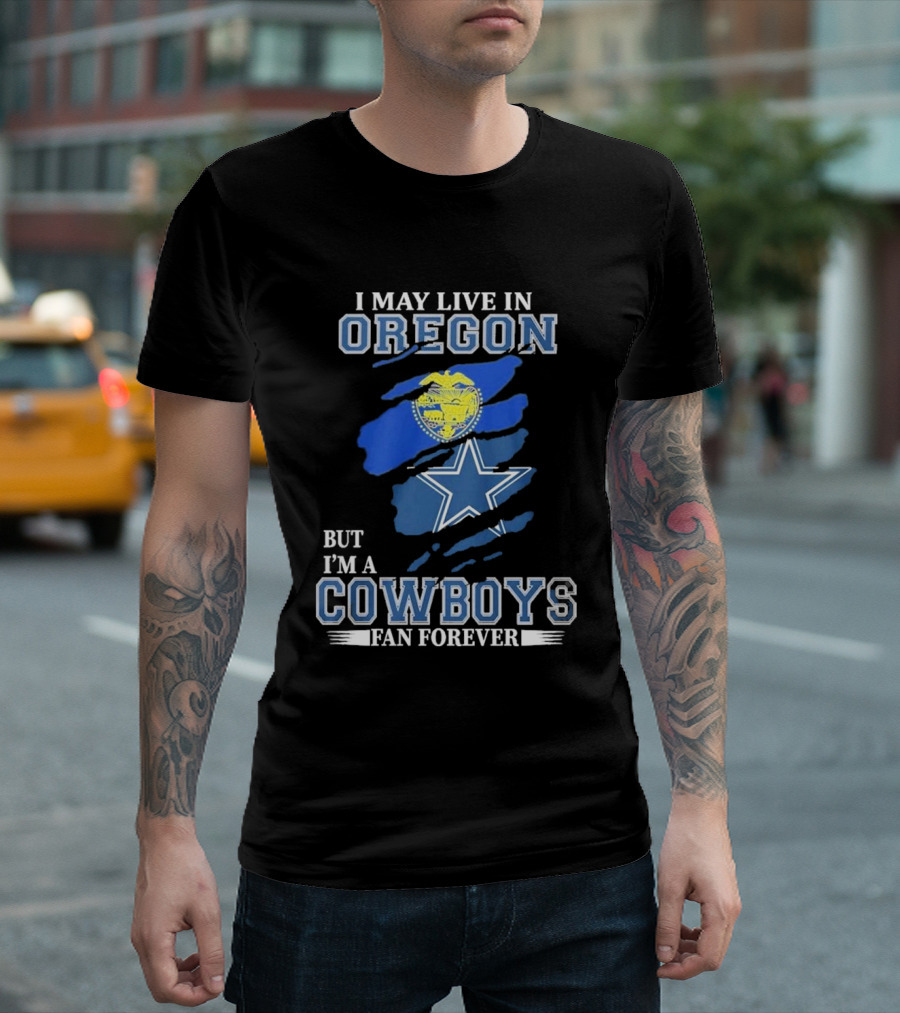 Oregon Resident Loyal to Dallas Cowboys Fan Forever NFL T-Shirt