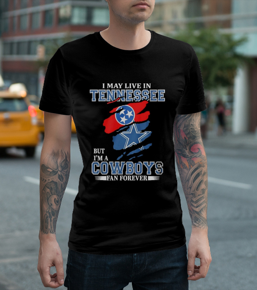 Tennessee Resident Dallas Cowboys Fan Forever NFL Loyalty T-Shirt
