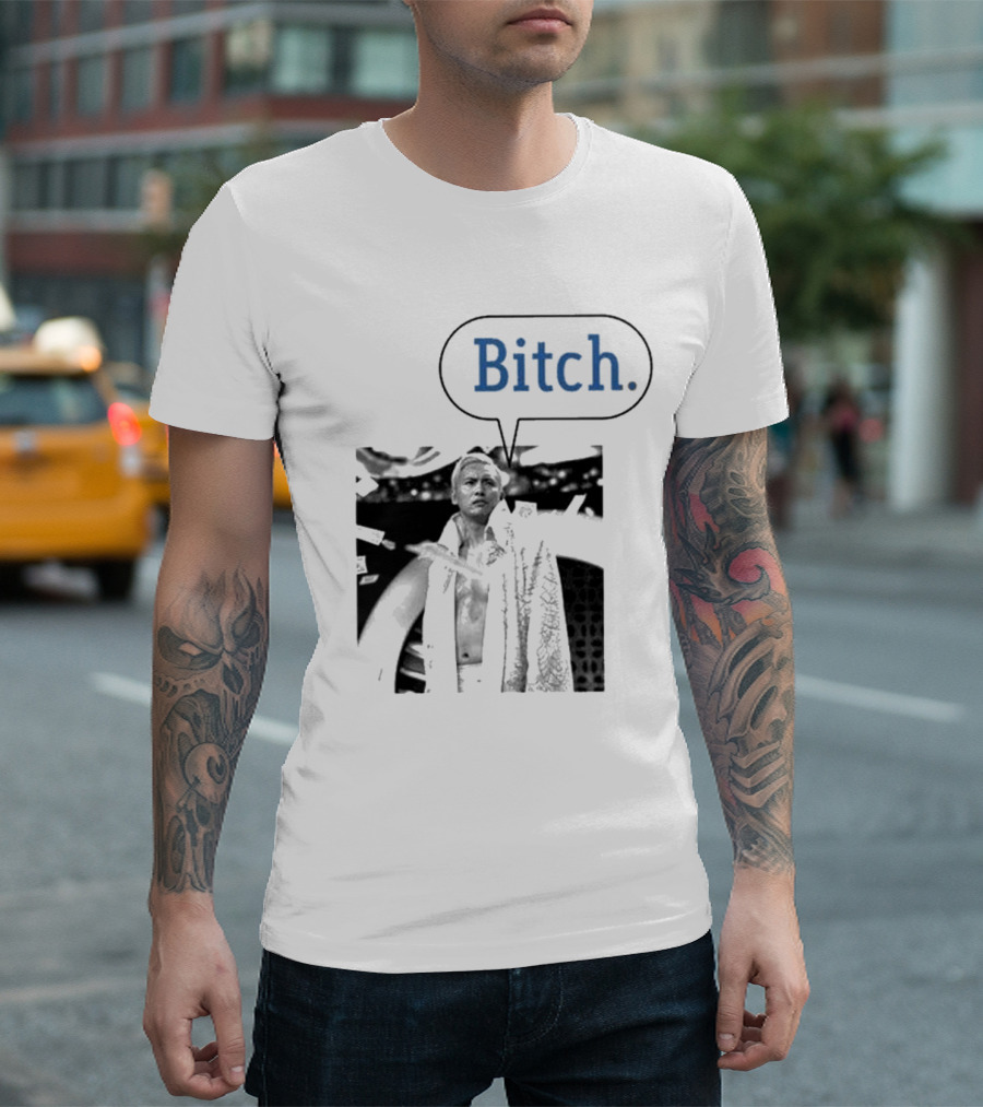 Kazuchika Okada Speech Bubble Bitch T-Shirt
