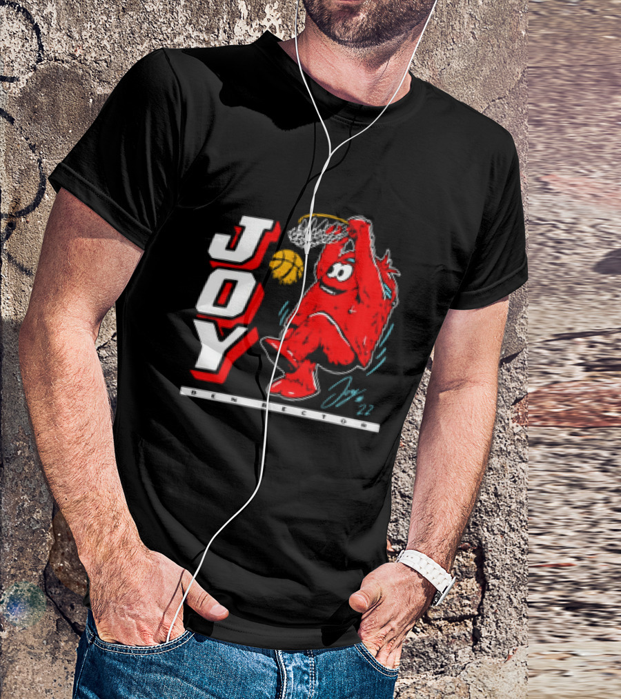 JOY Ben Rector Dunking Basketball Character T-Shirt