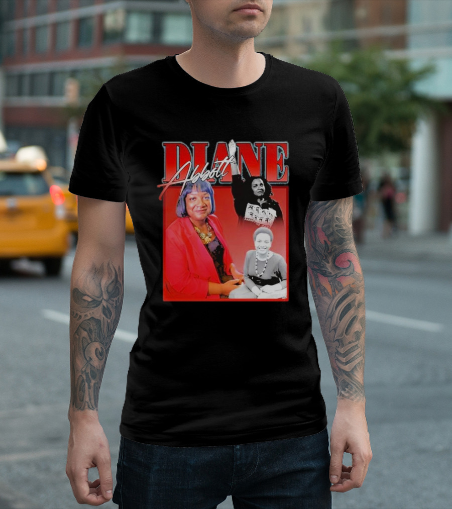 Diane Abbott Empowerment Portrait Collage T-Shirt