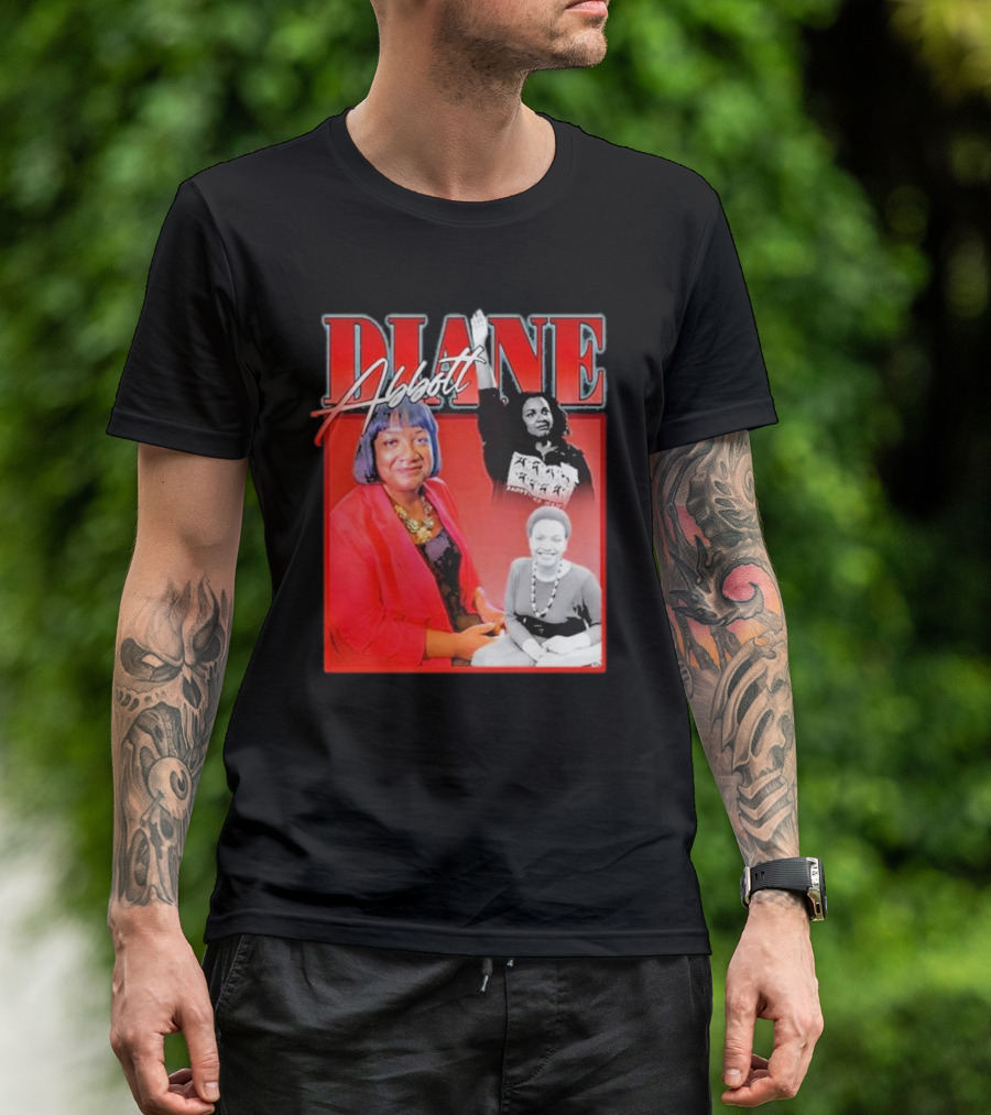 Diane Abbott Empowerment Portrait Collage T-Shirt