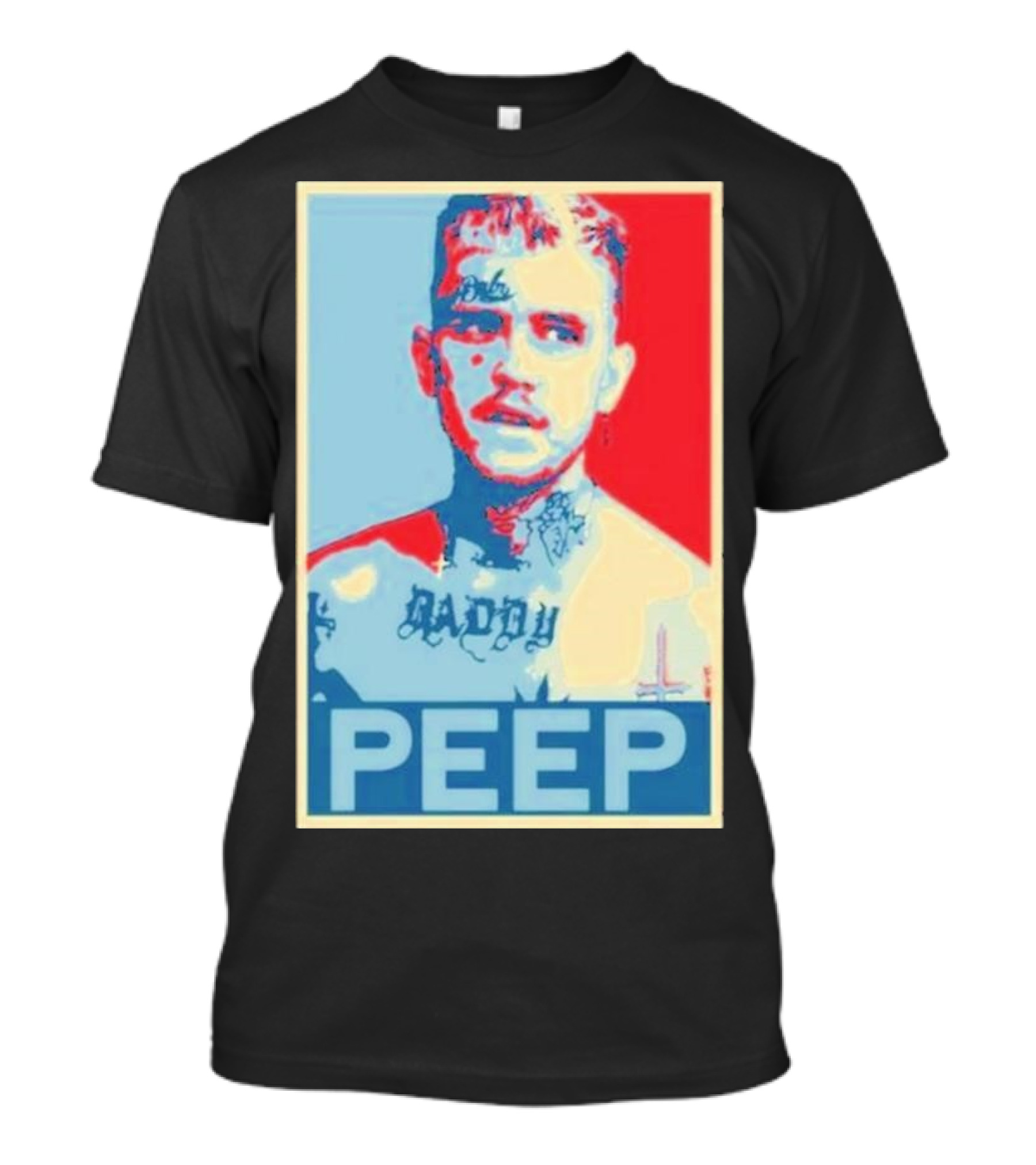 Lil Peep Daddy Peep Retro T-Shirt