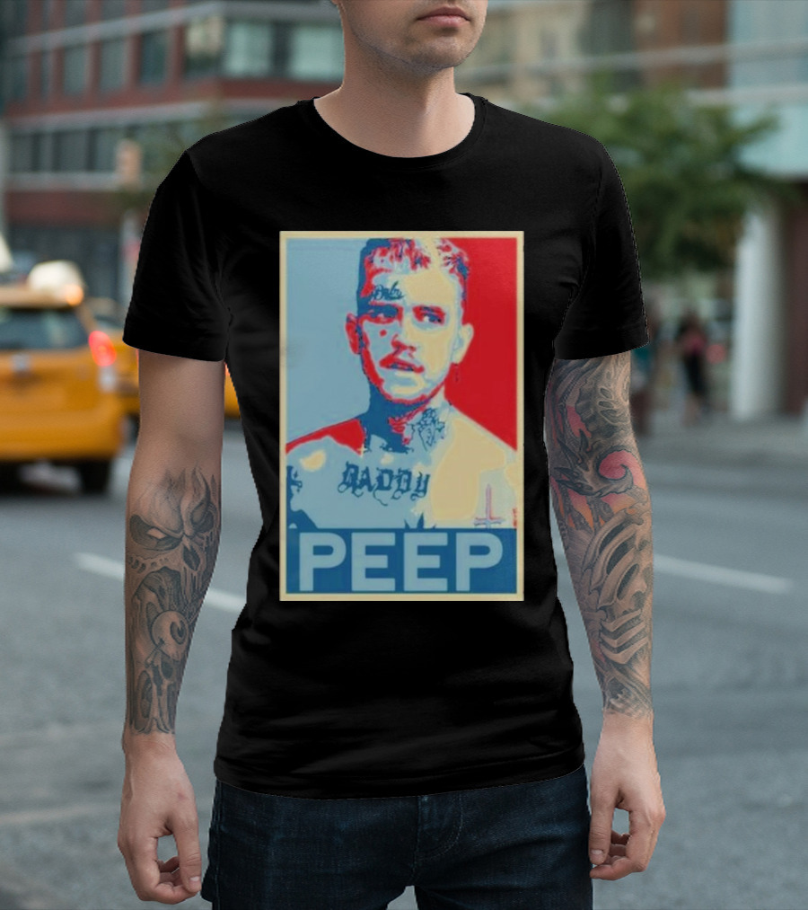 Lil Peep Daddy Peep Retro T-Shirt