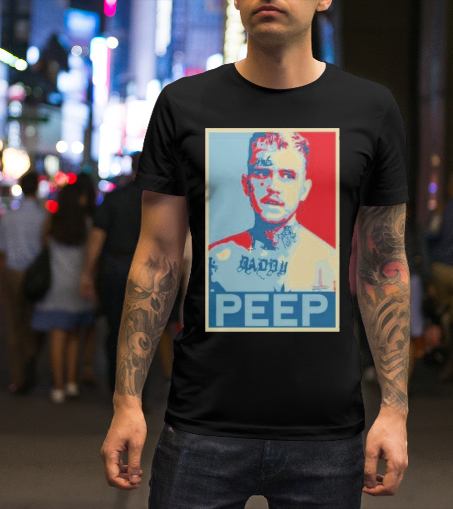 Lil Peep Daddy Peep Retro T-Shirt