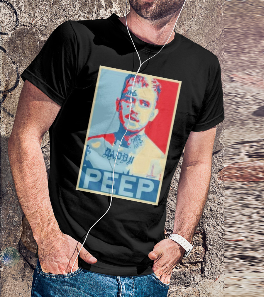 Lil Peep Daddy Peep Retro T-Shirt