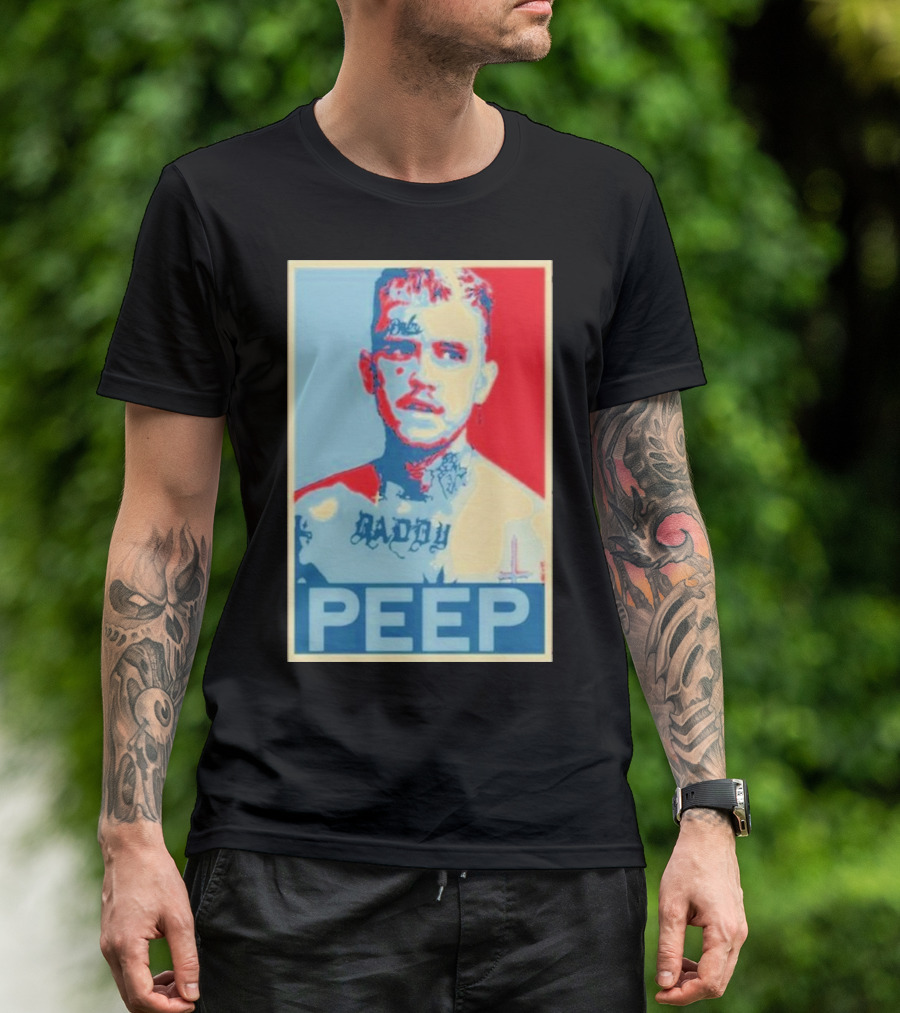 Lil Peep Daddy Peep Retro T-Shirt