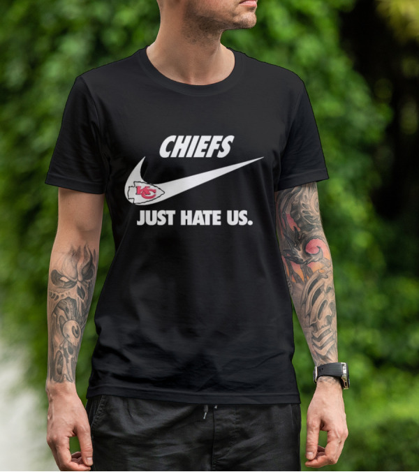 CHIEFS KC Just Hate Us T-Shirt