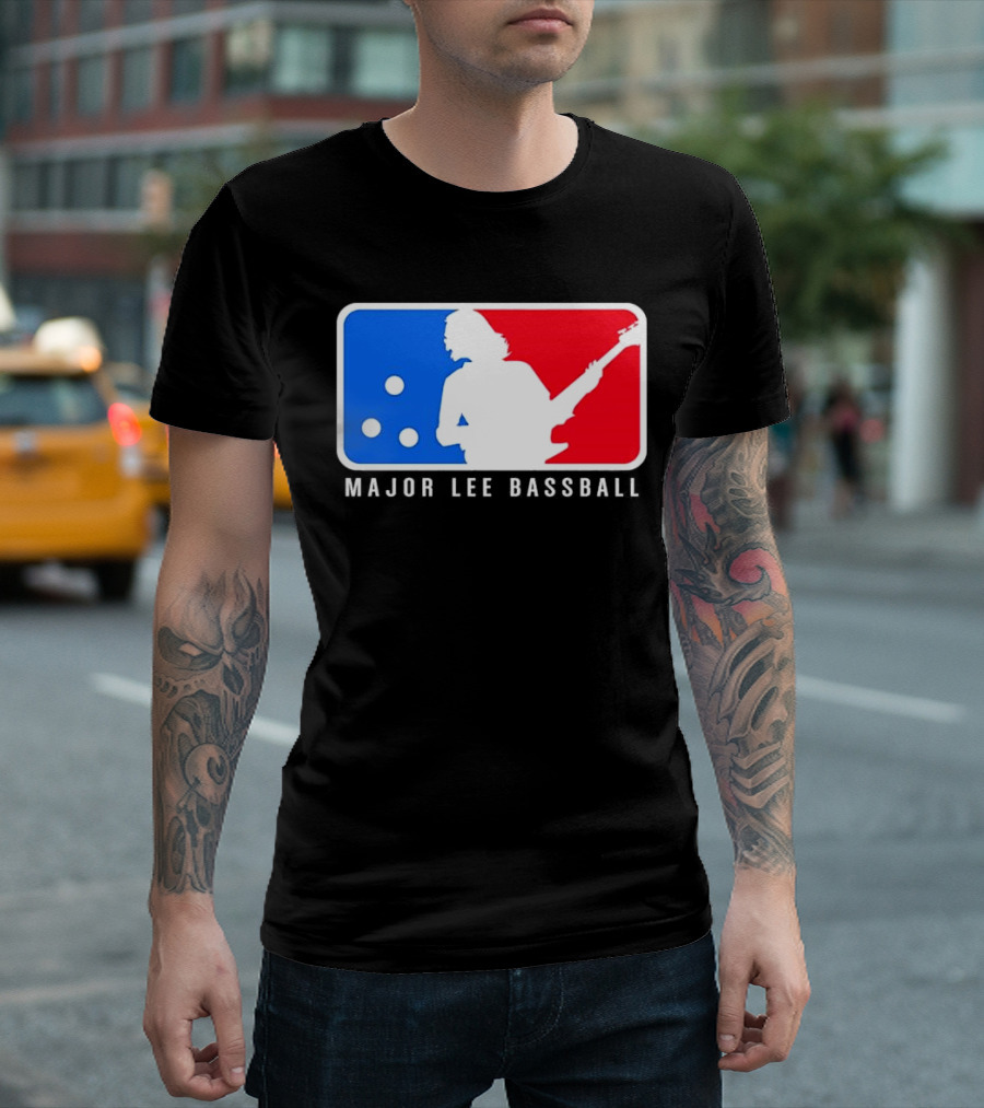 MAJOR LEE BASSBALL Bass Guitar T-Shirt