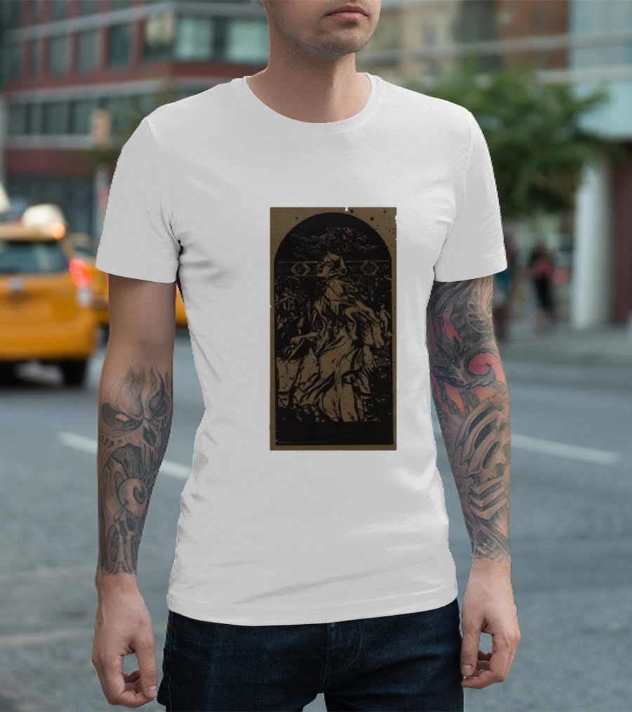 Bell Witch Joan Of Arc Stained Glass Iconic T-Shirt
